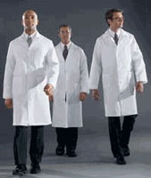 Lab Coat, 80/19/1,Snap 